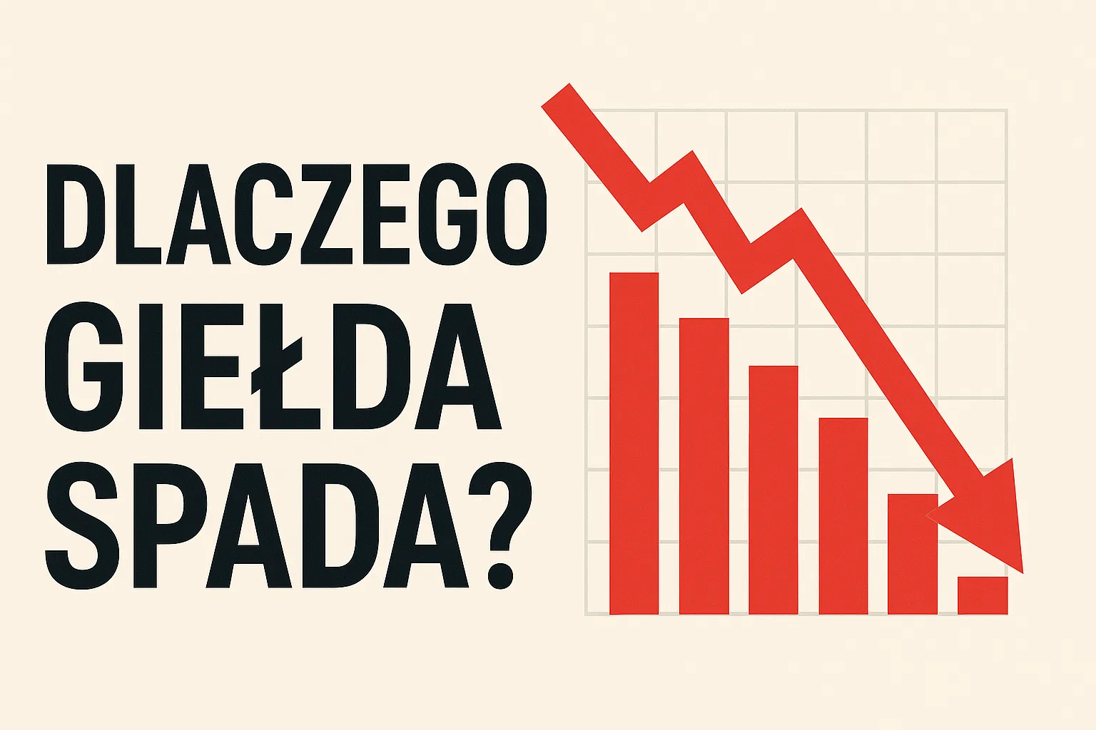 Dlaczego giełda spada?