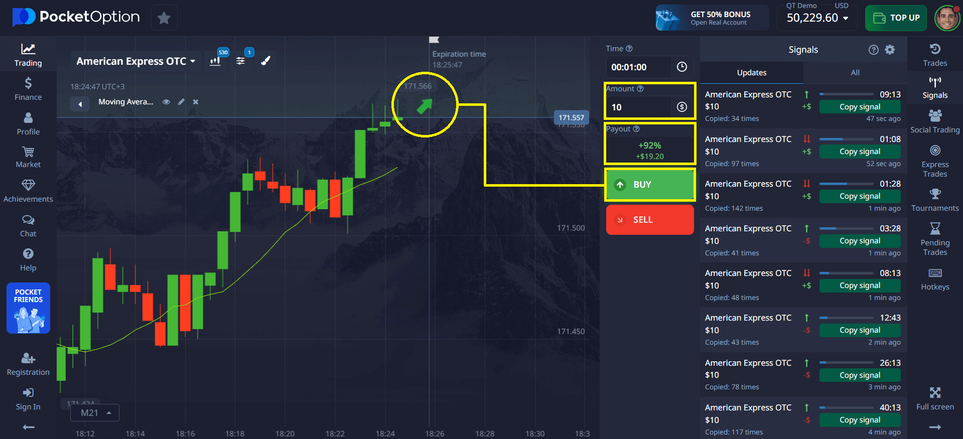 Quick Trading on Pocket Option