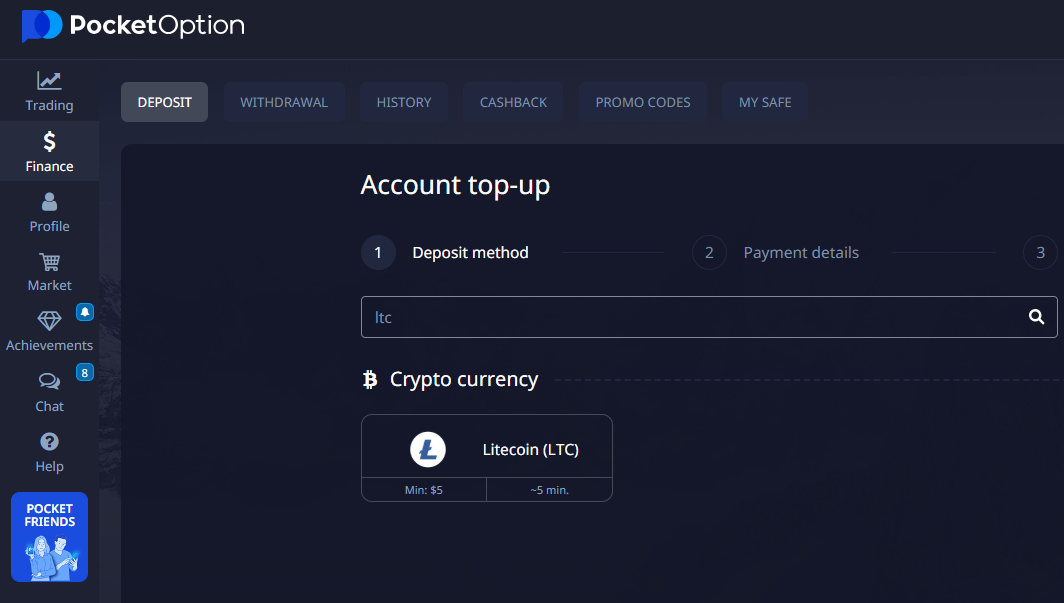 litecoin-deposit