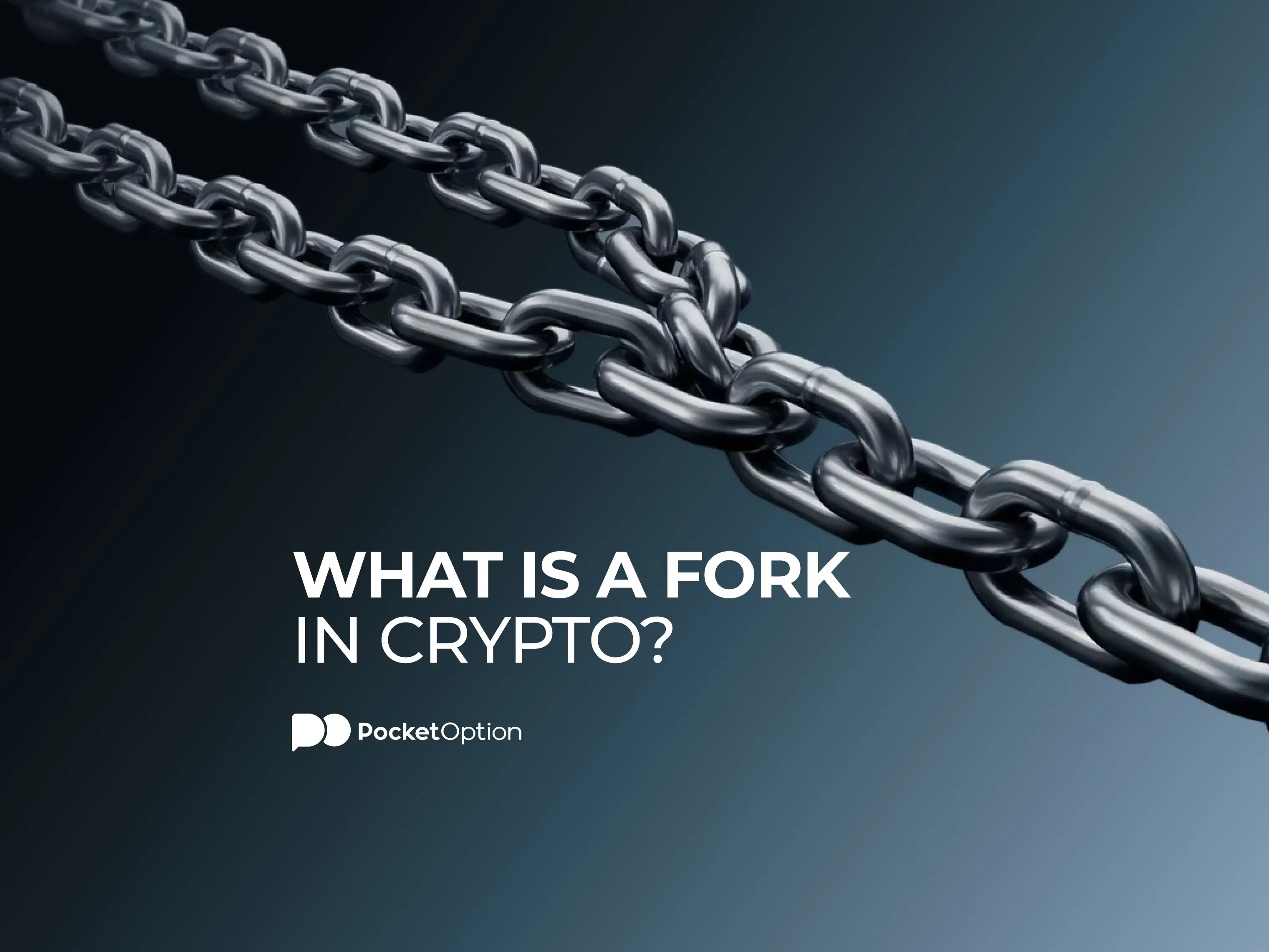 What is a fork in crypto