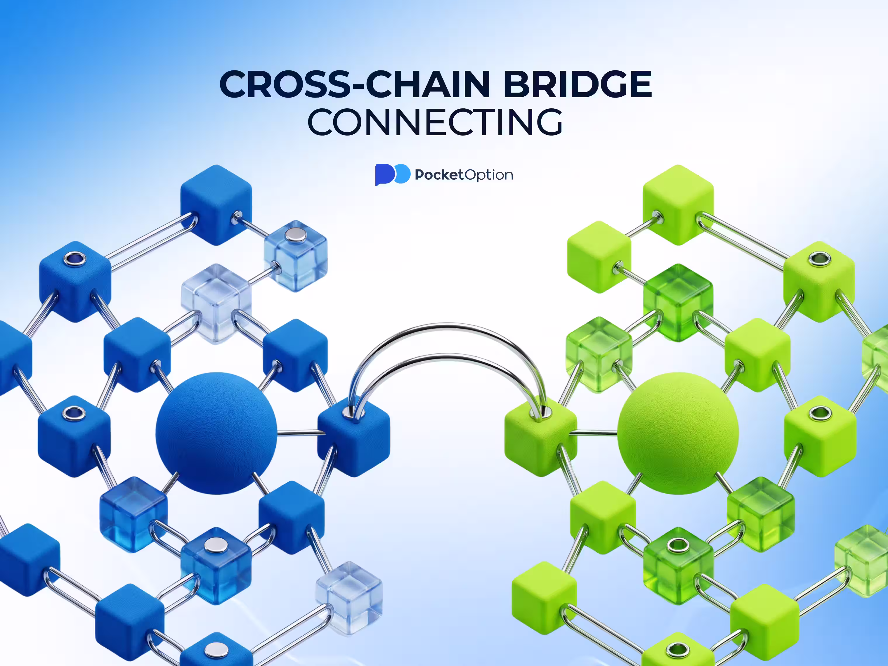 Cross-chain bridge connecting two isolated blockchain networks