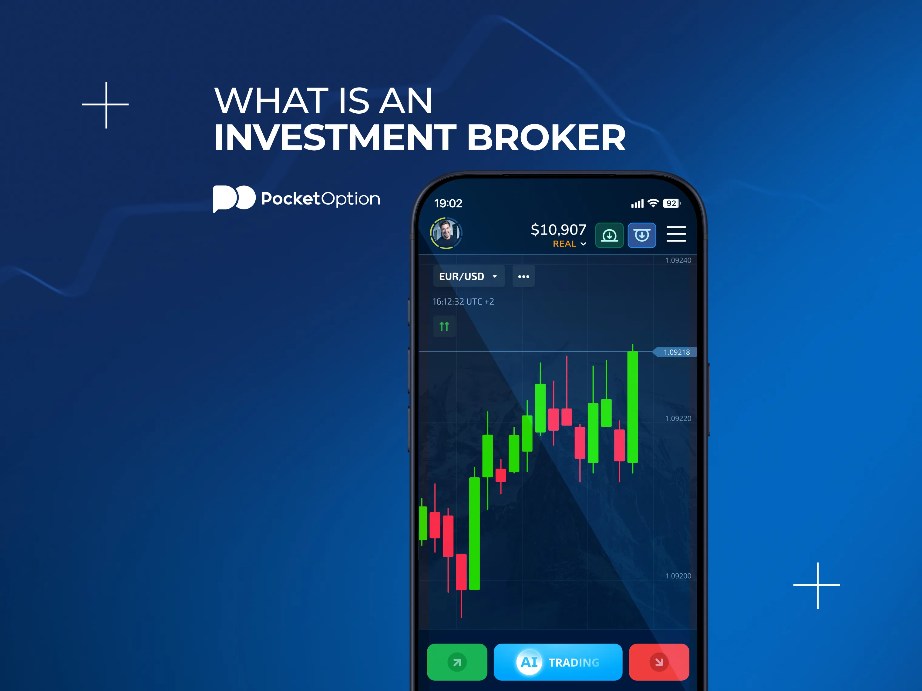 What is an investment broker