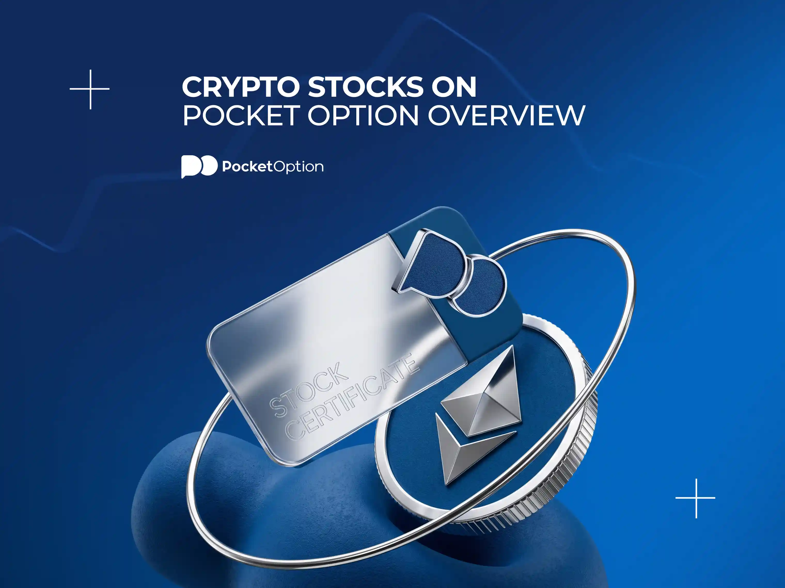 Crypto stocks on Pocket Option overview