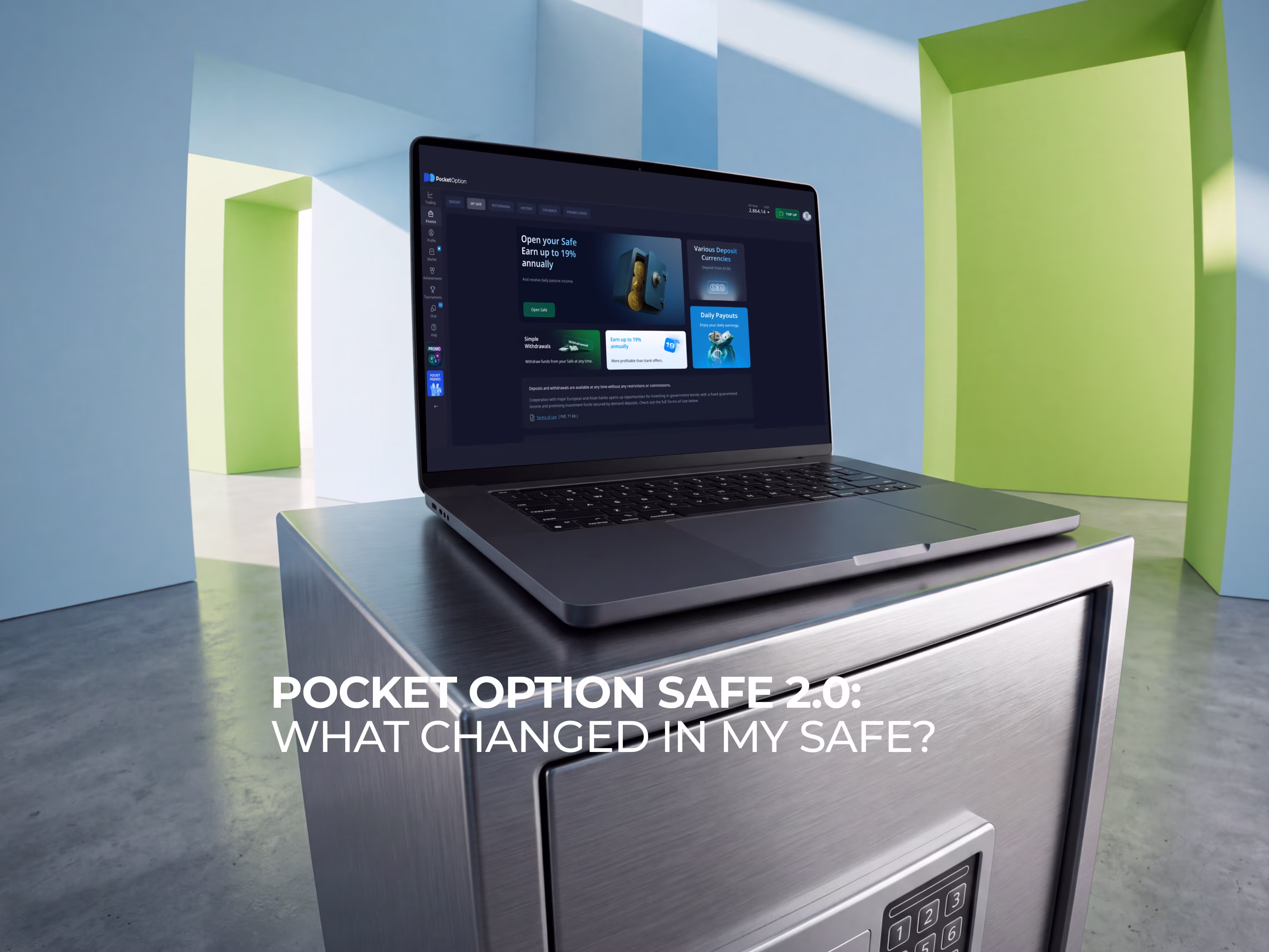Pocket option safe example