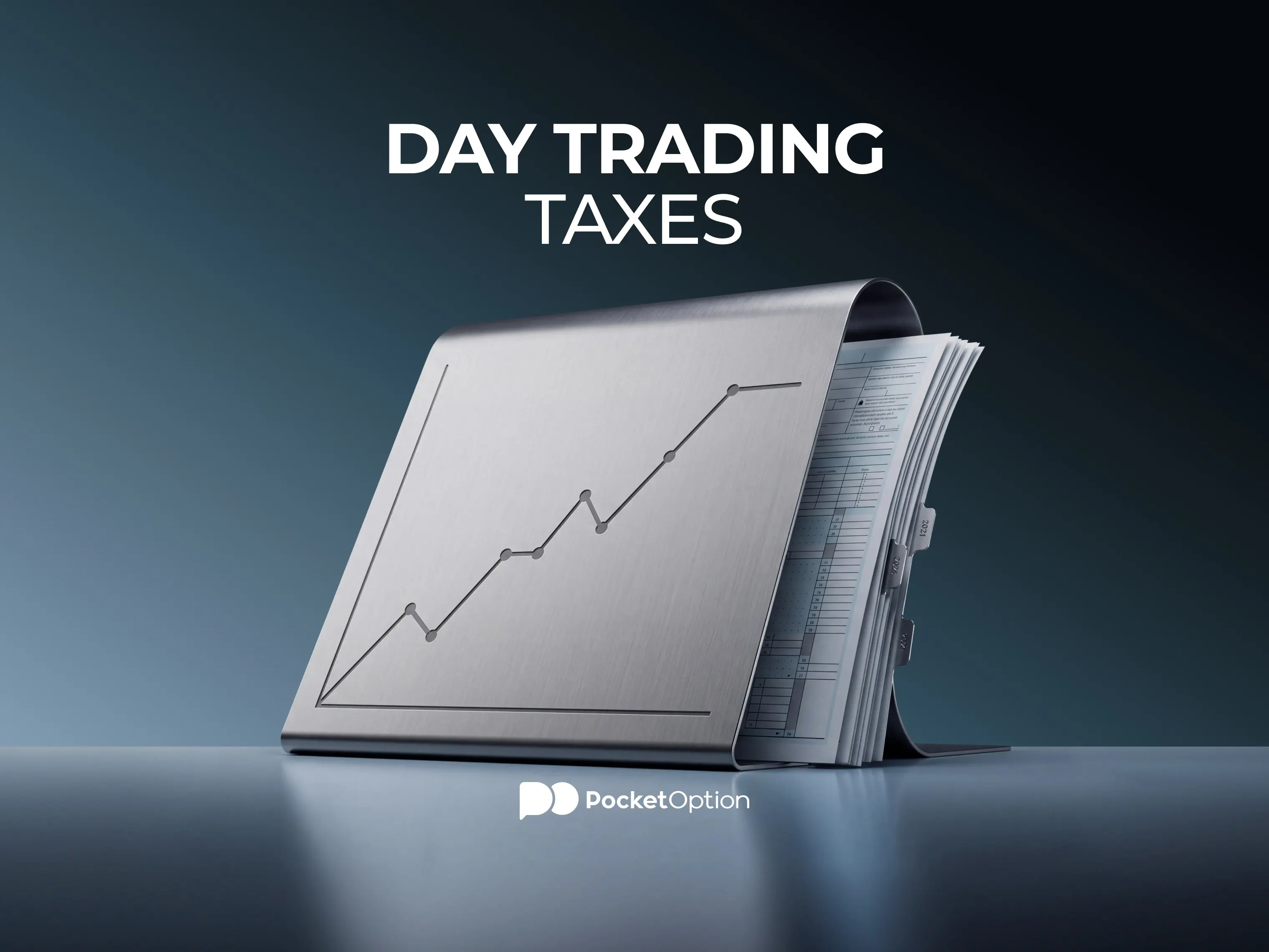 Day trading taxes documents and charts