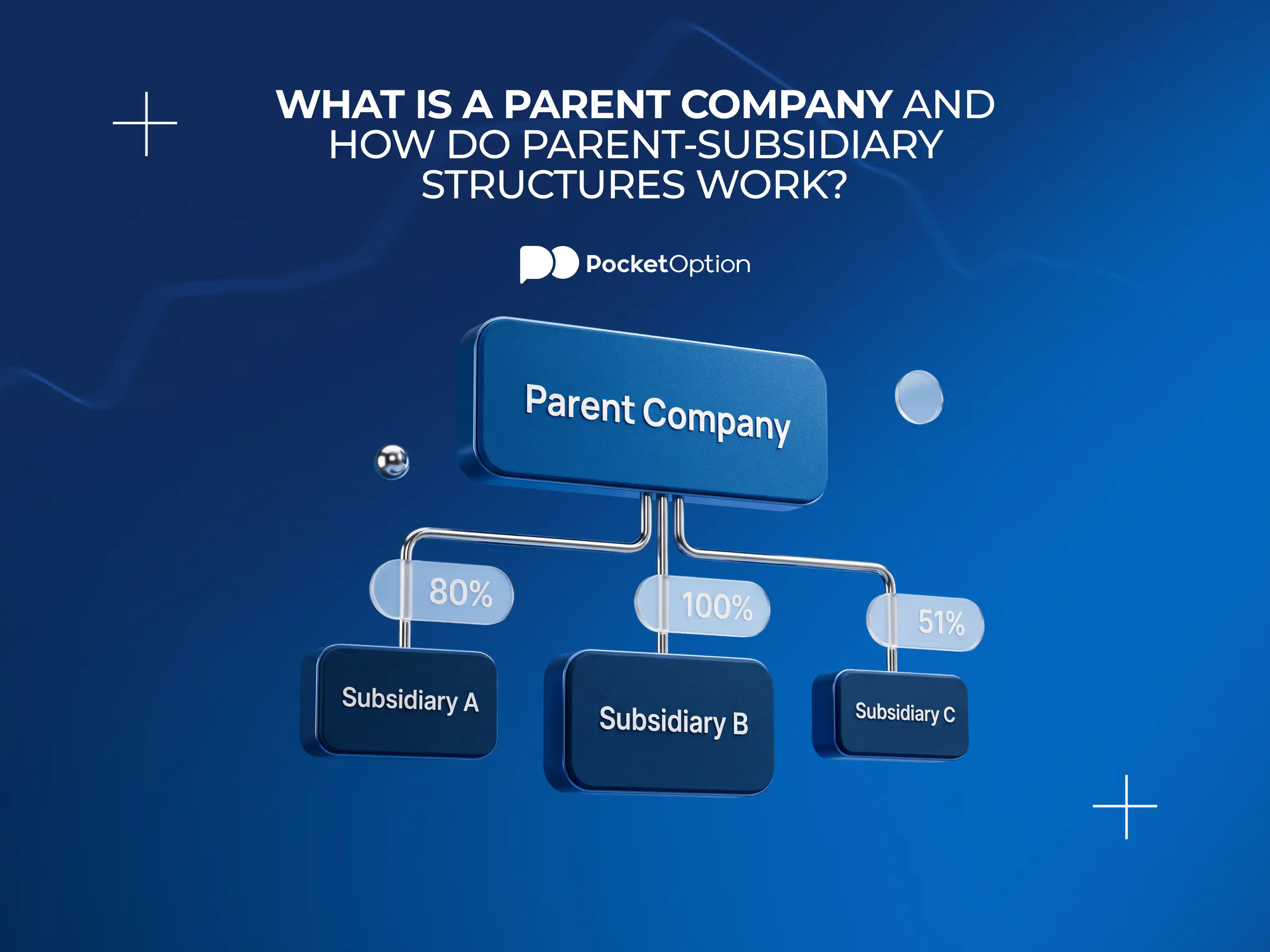 Parent company and subsidiary corporate structure