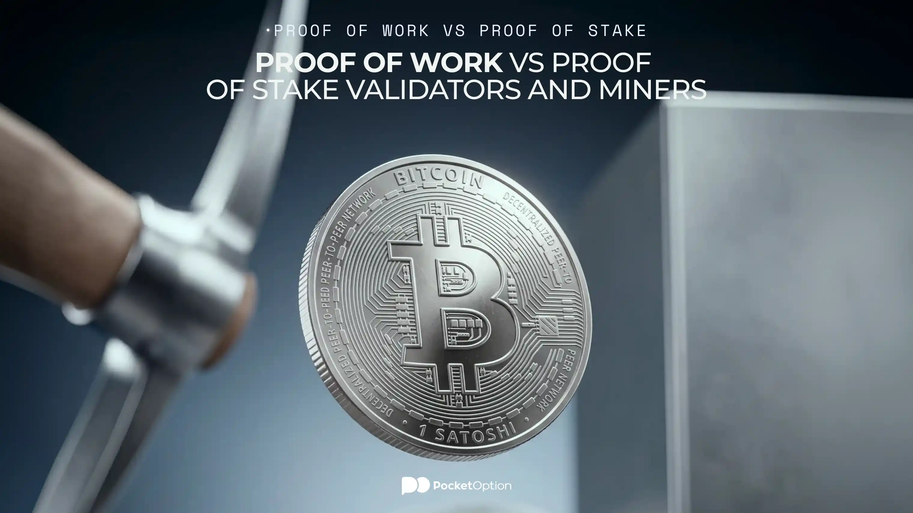 Proof of work vs Proof of stake validators and miners