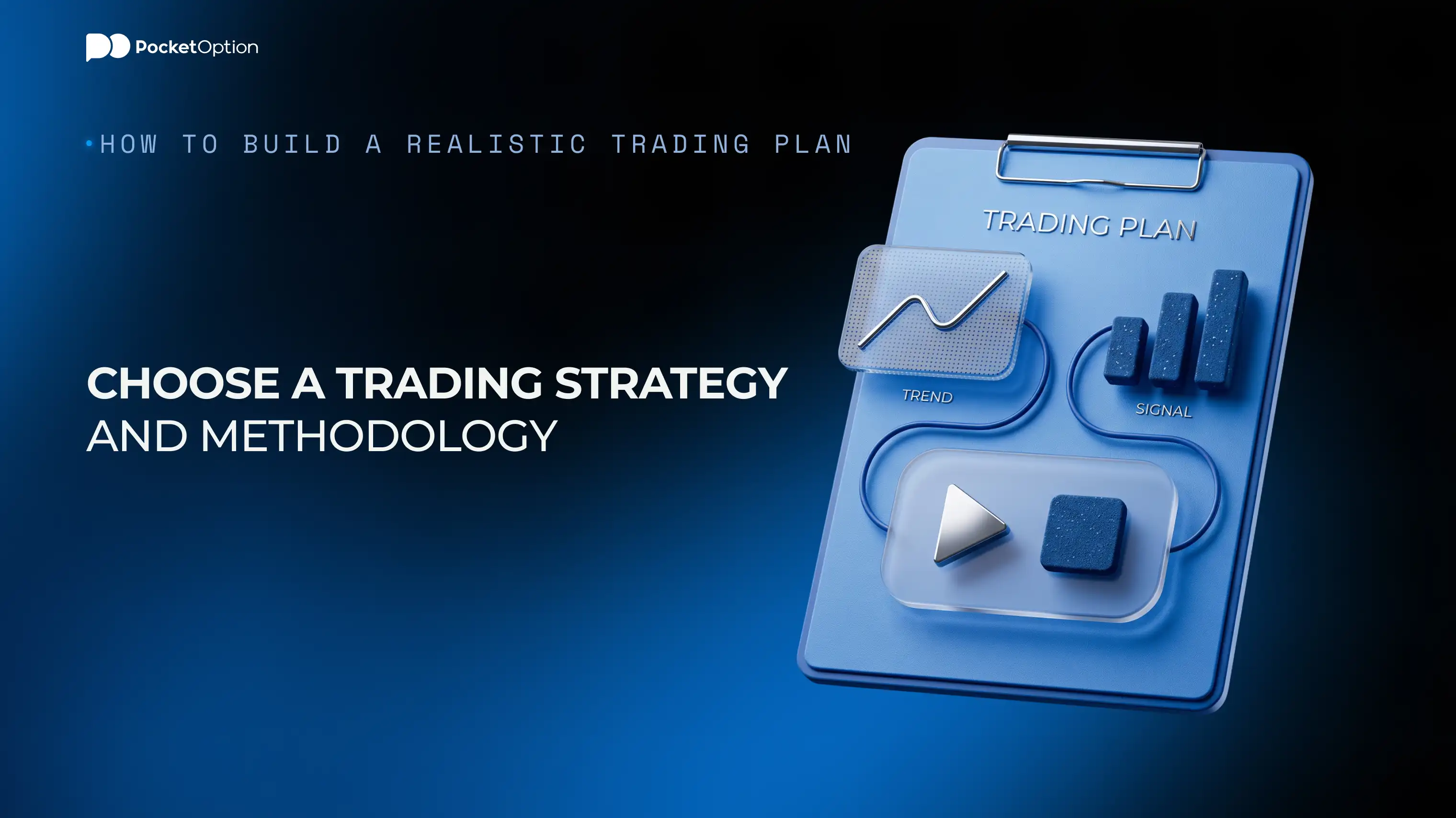 Choosing a trading strategy and methodology for a trading plan