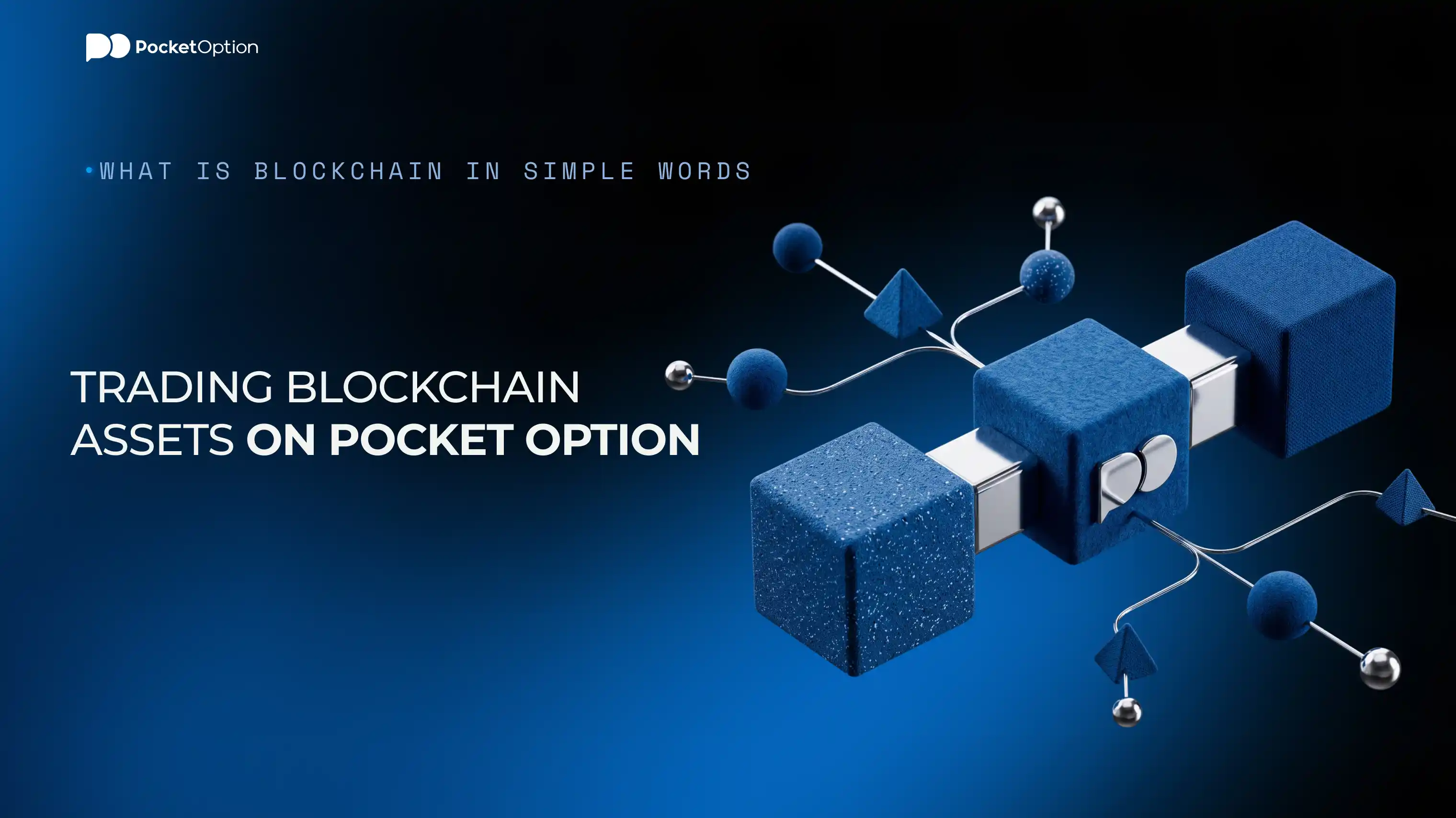 Trading blockchain assets on Pocket Option