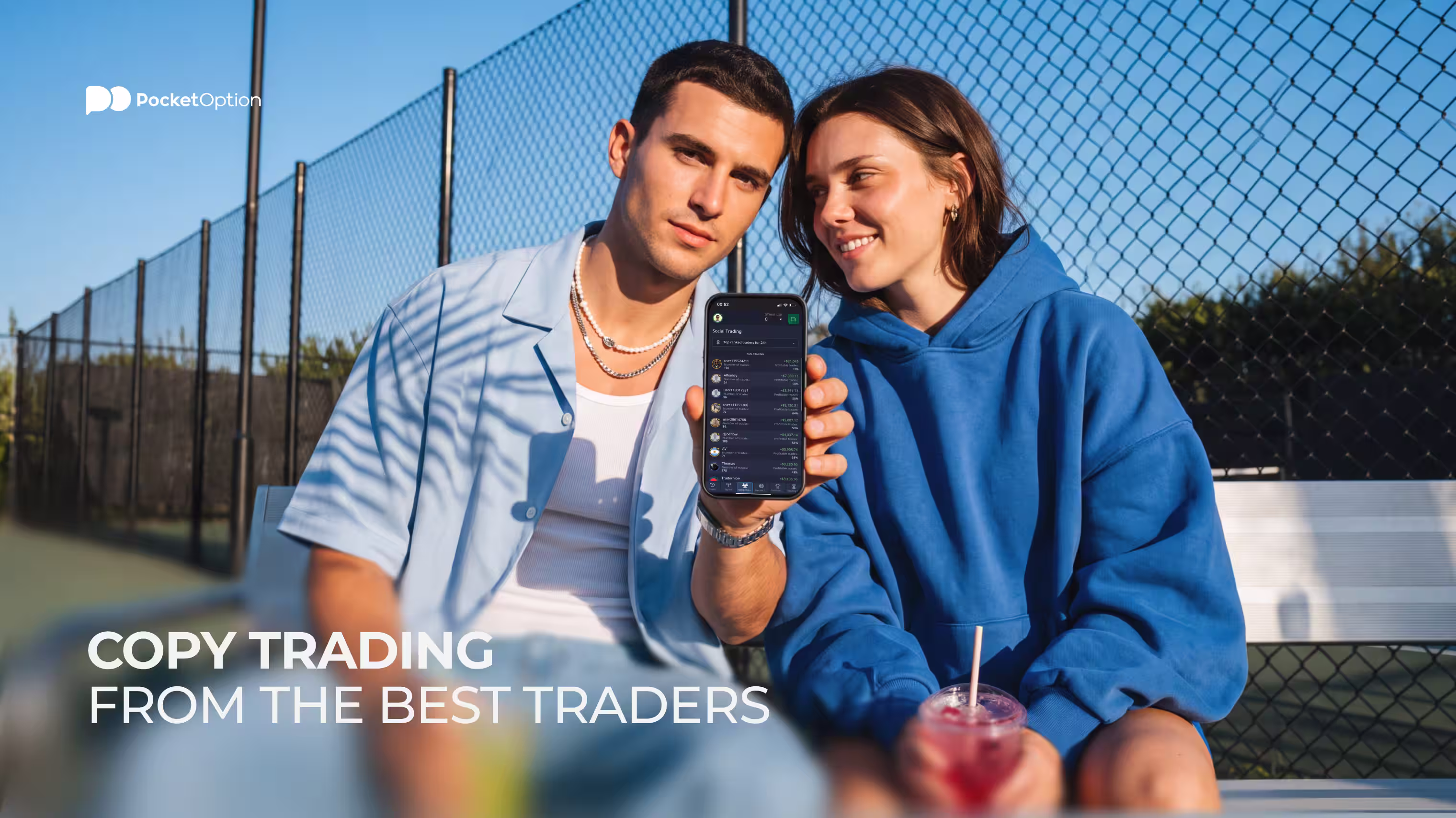 Copy trading from the best traders