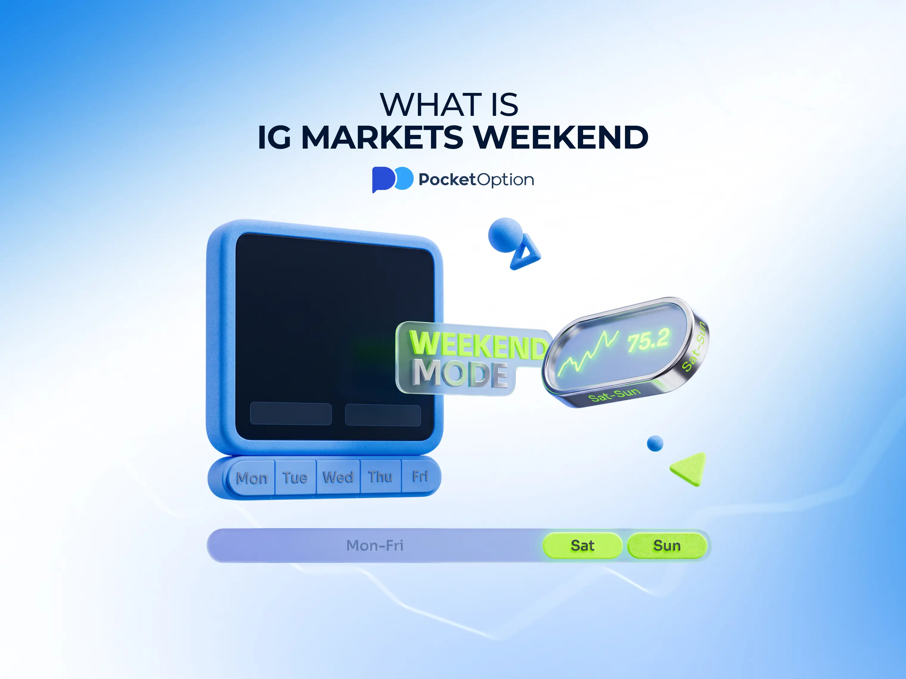 IG Markets weekend trading