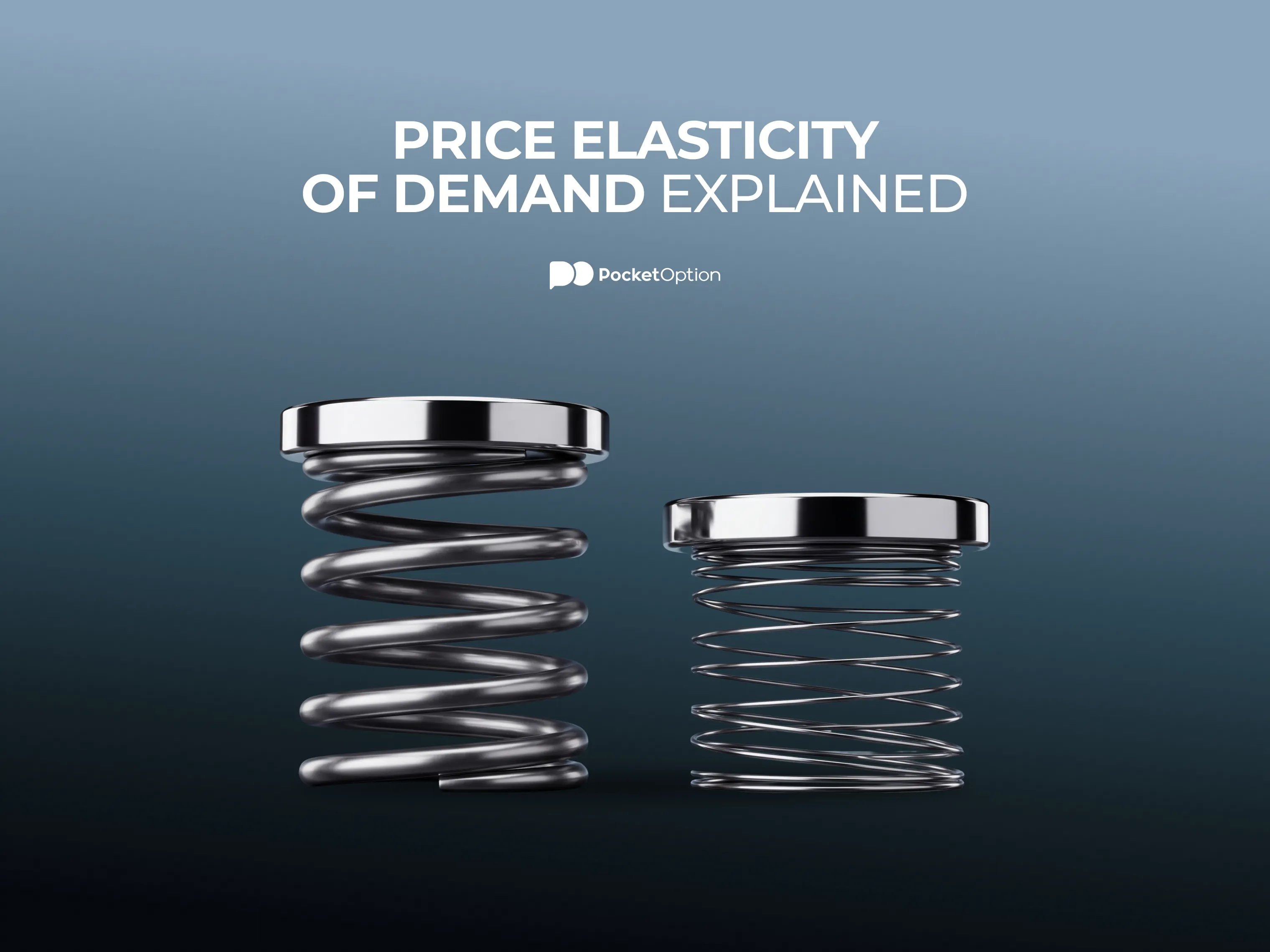 Price Elasticity of Demand Curve Depicting Quantity Reaction to Change in Price