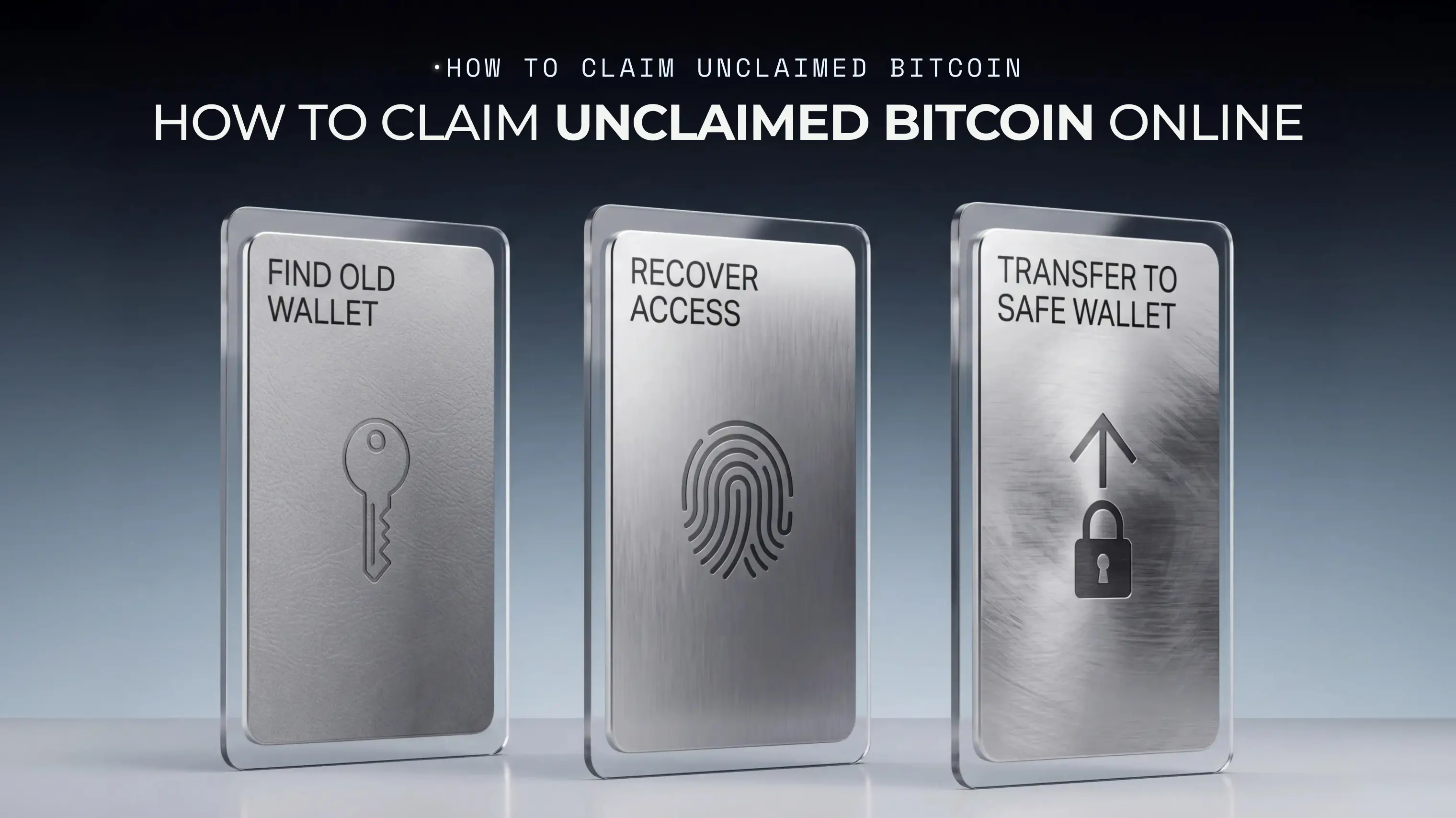How to claim unclaimed Bitcoin online