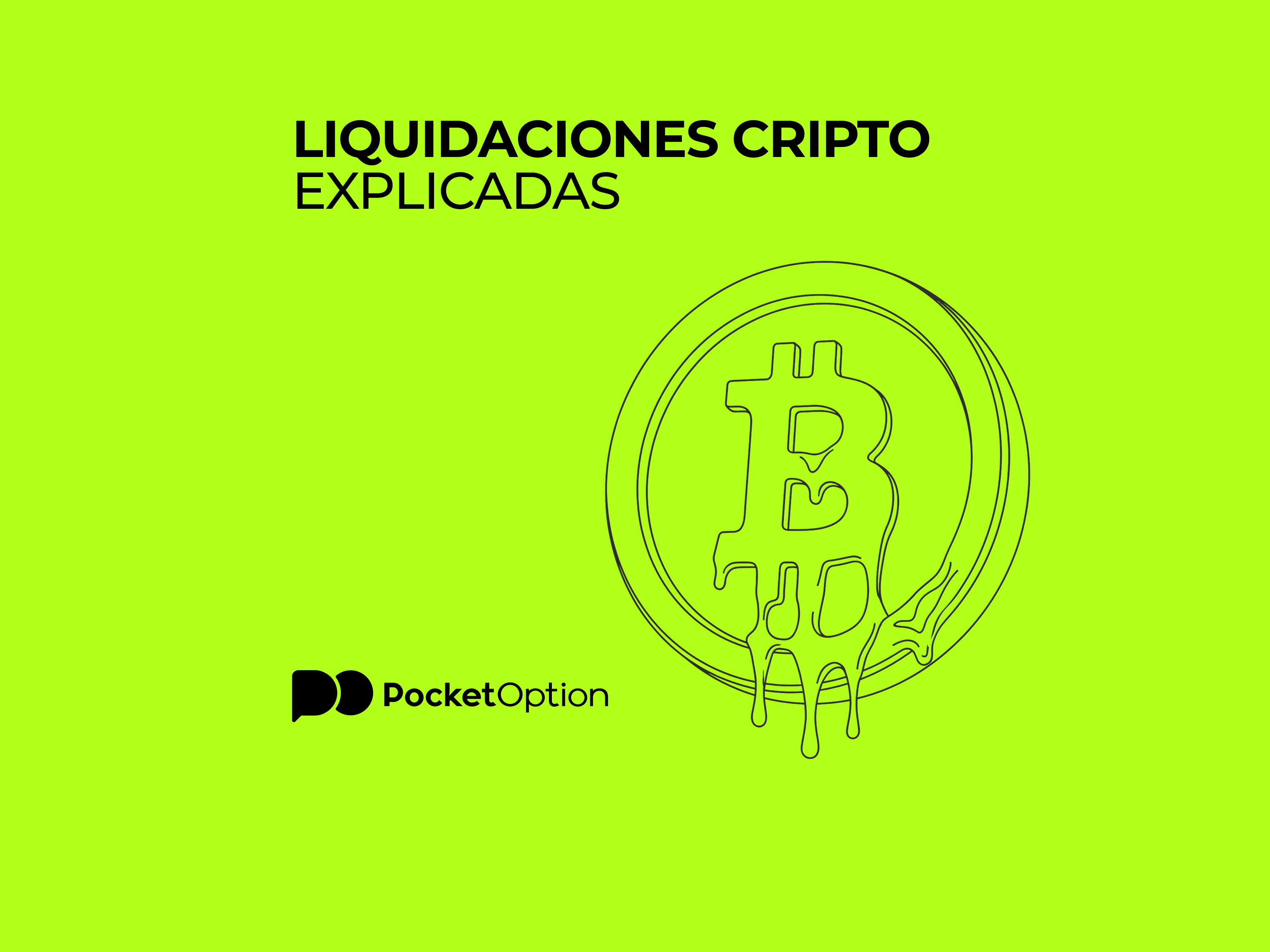Liquidaciones cripto explicadas en un gráfico de trading con apalancamiento