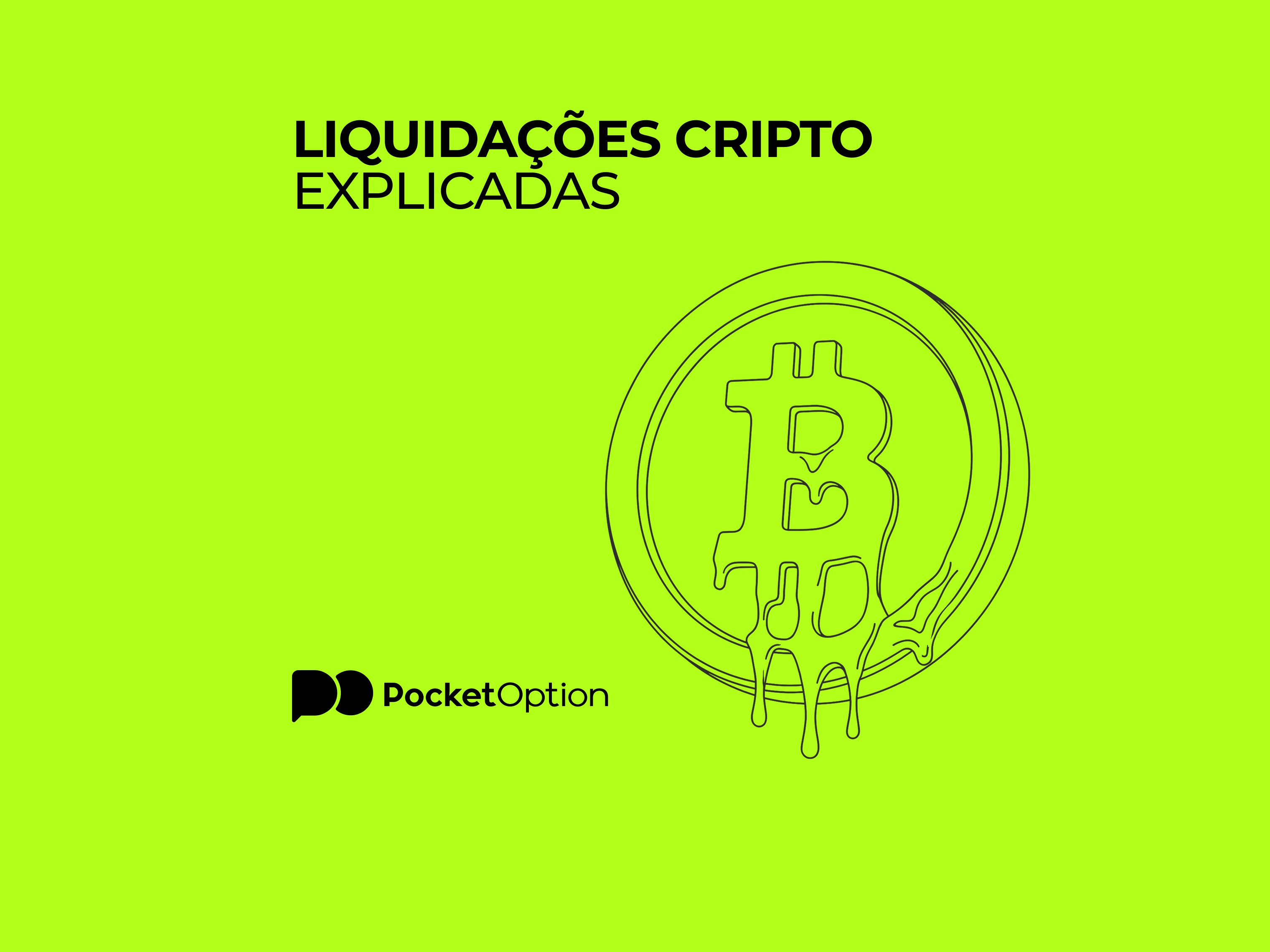Liquidações cripto explicadas em um gráfico de trading com alavancagem
