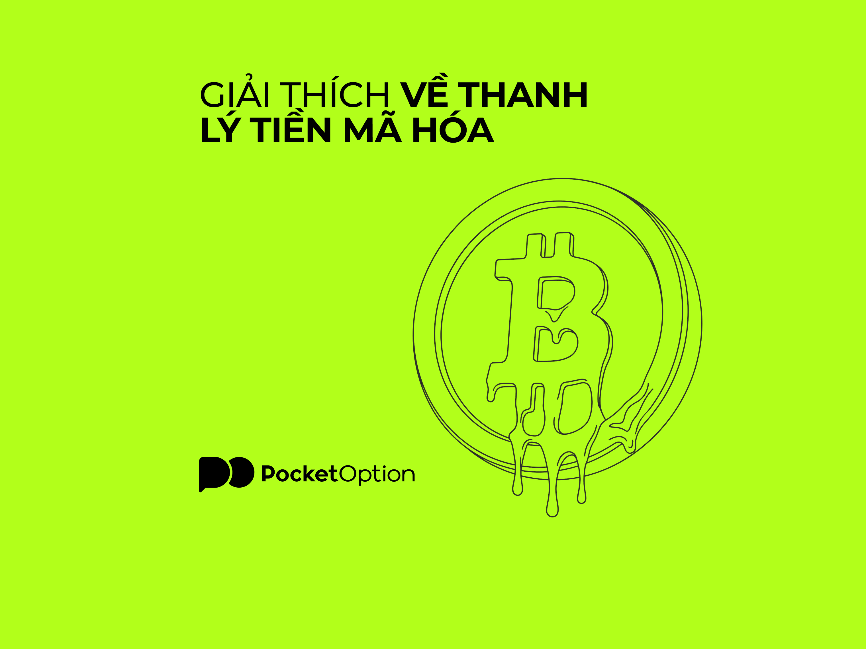 Giải thích về thanh lý tiền mã hóa trên biểu đồ giao dịch có dùng đòn bẩy