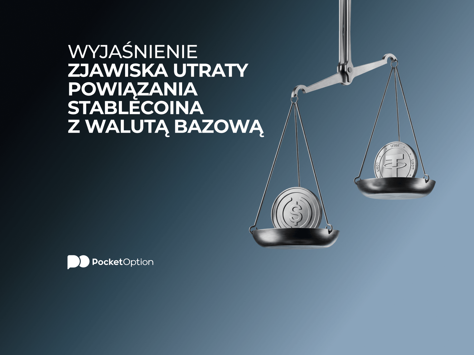 Wykres odchylenia stablecoinów od parytetu, przedstawiający odchylenia cen USDC i USDT od parytetu jednego dolara