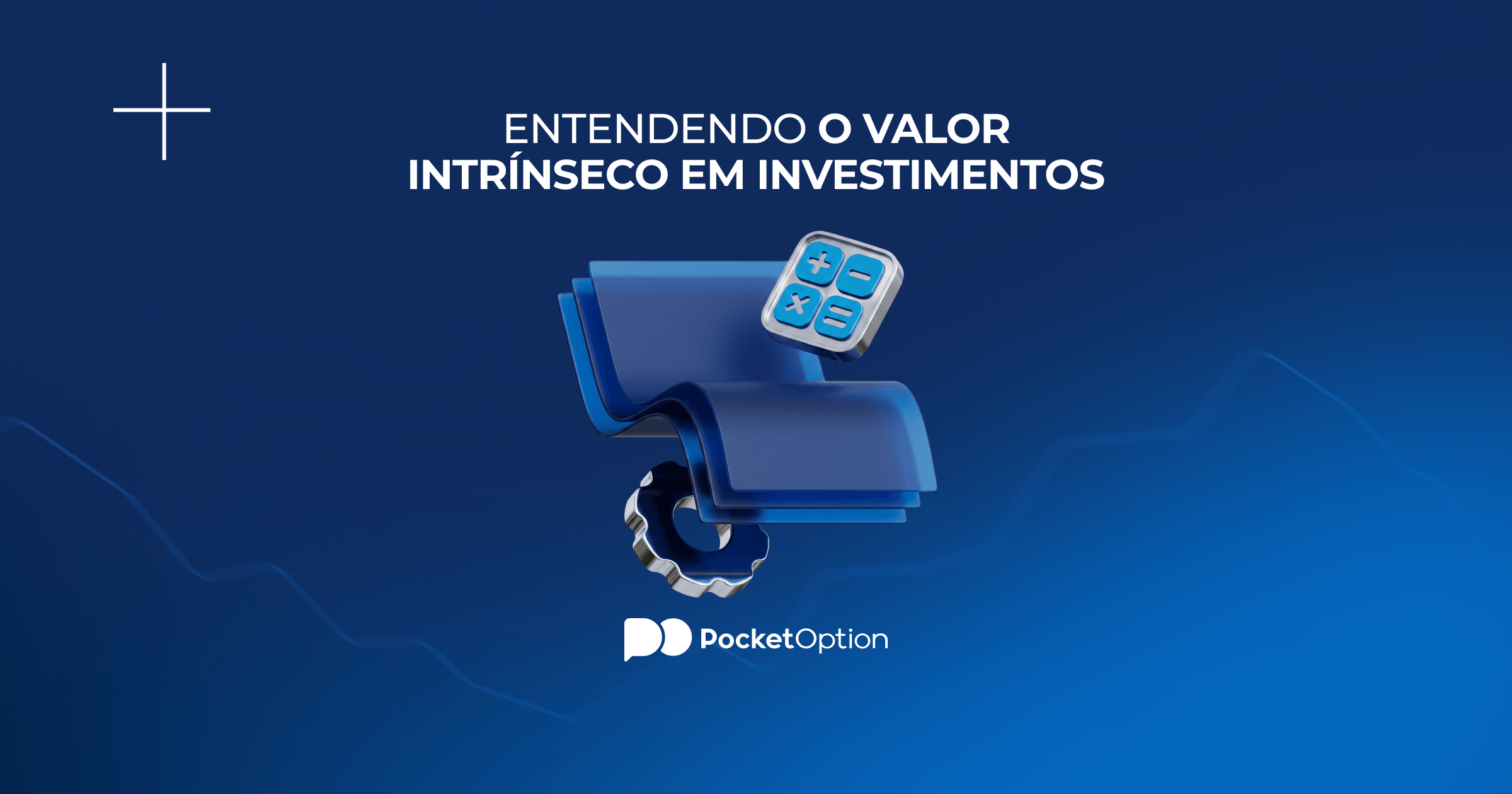 Ilustração de investimento com valor intrínseco vs preço de mercado