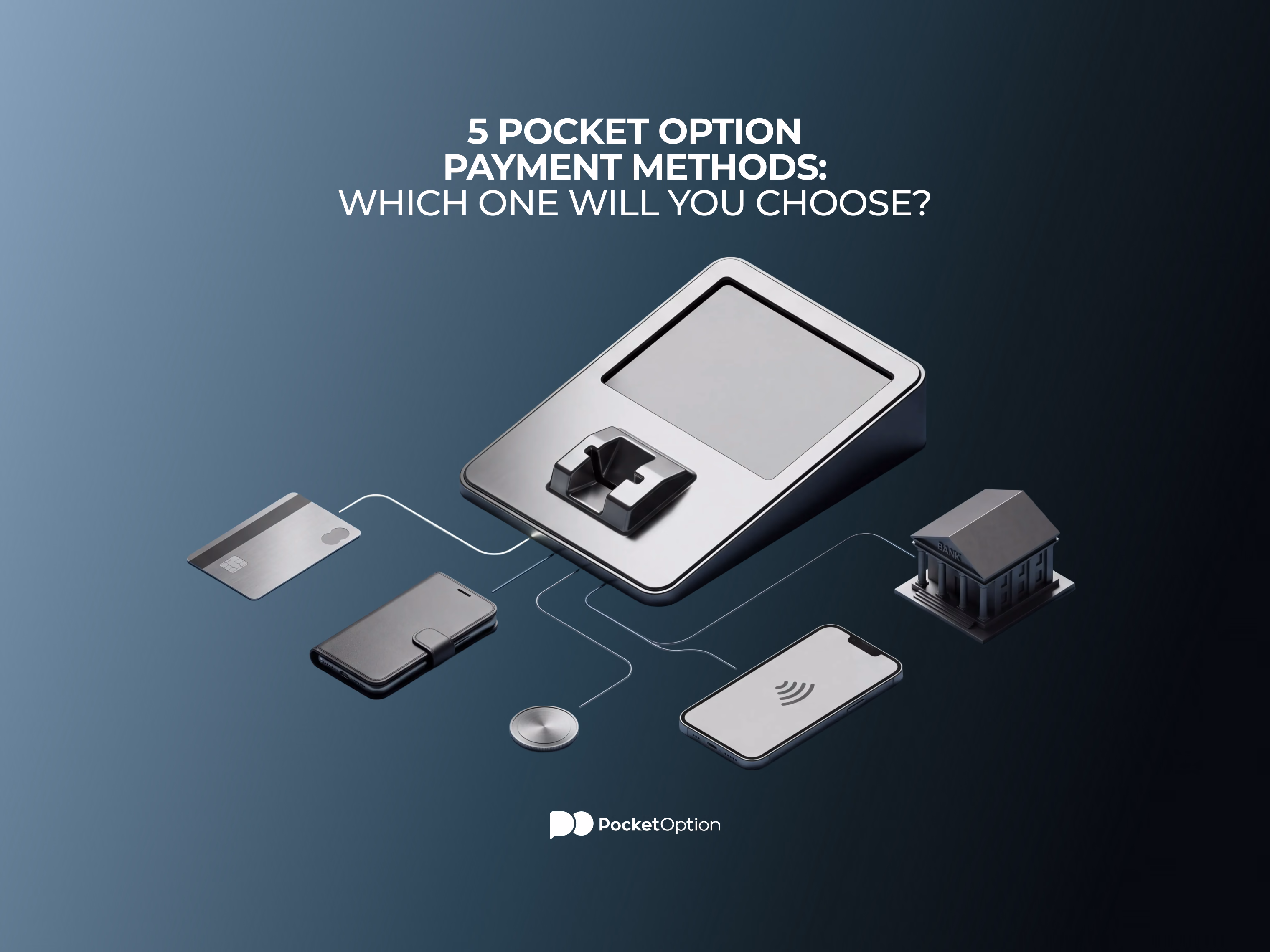 Pocket Option payment methods including cards, e-wallets and crypto