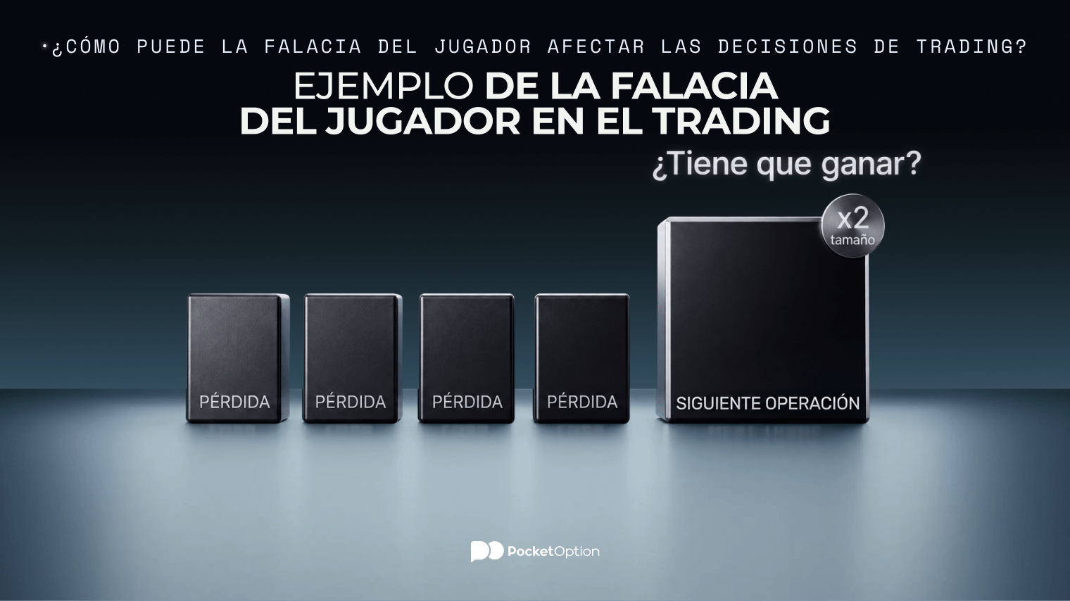Ejemplo de la falacia del jugador en el trading