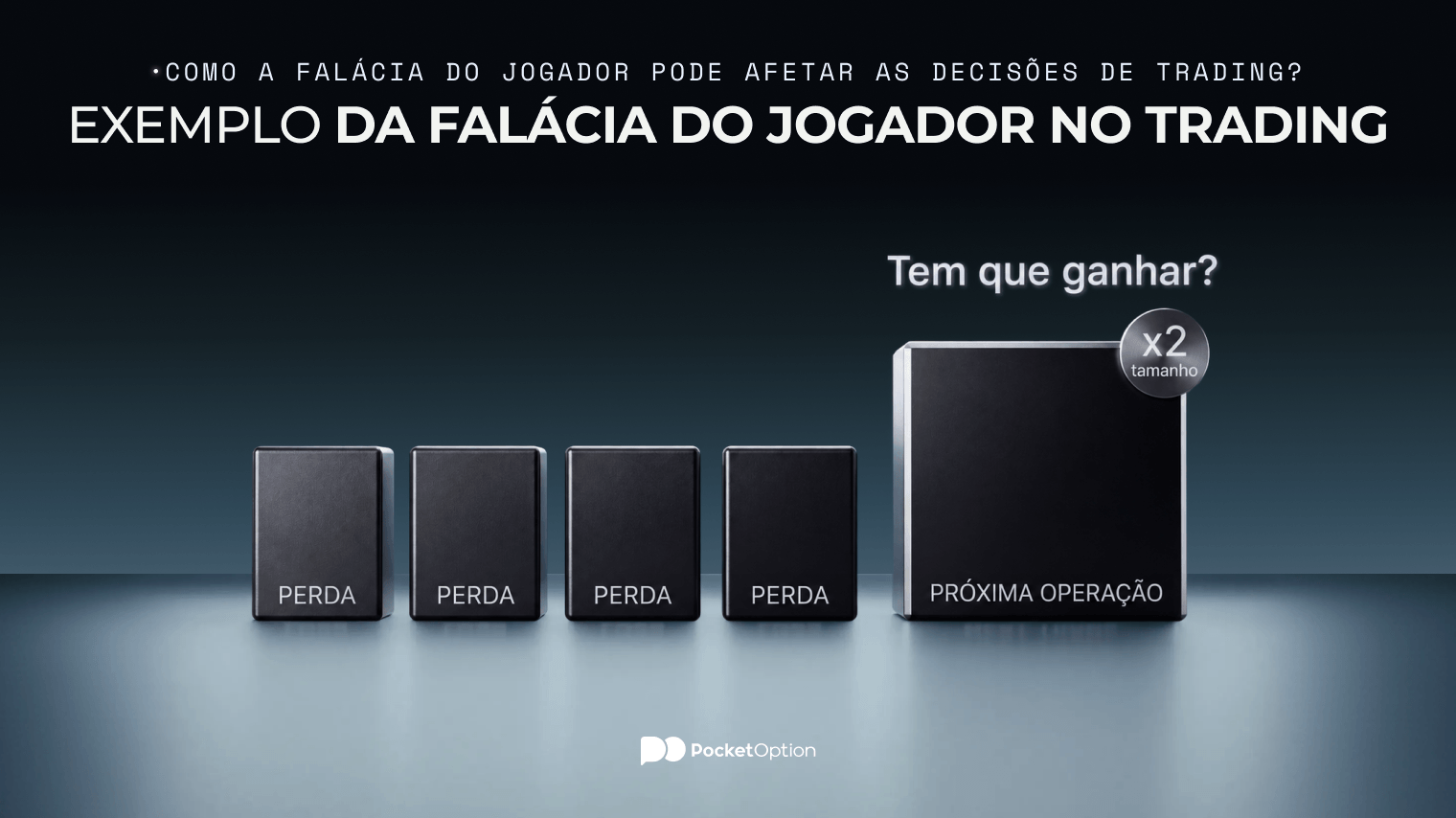 Exemplo da falácia do jogador no trading