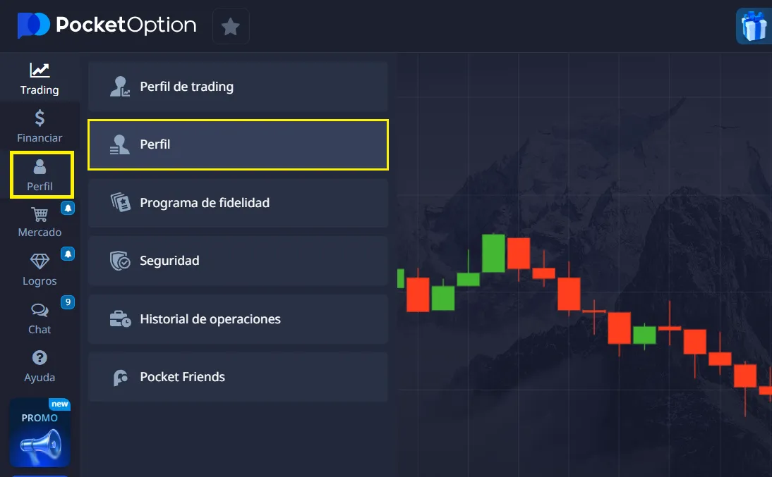 Cómo cerrar una cuenta de Pocket Option