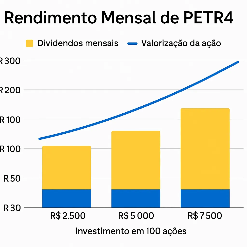 quanto-rende-100-acoes-petrobras-por-mes-pt