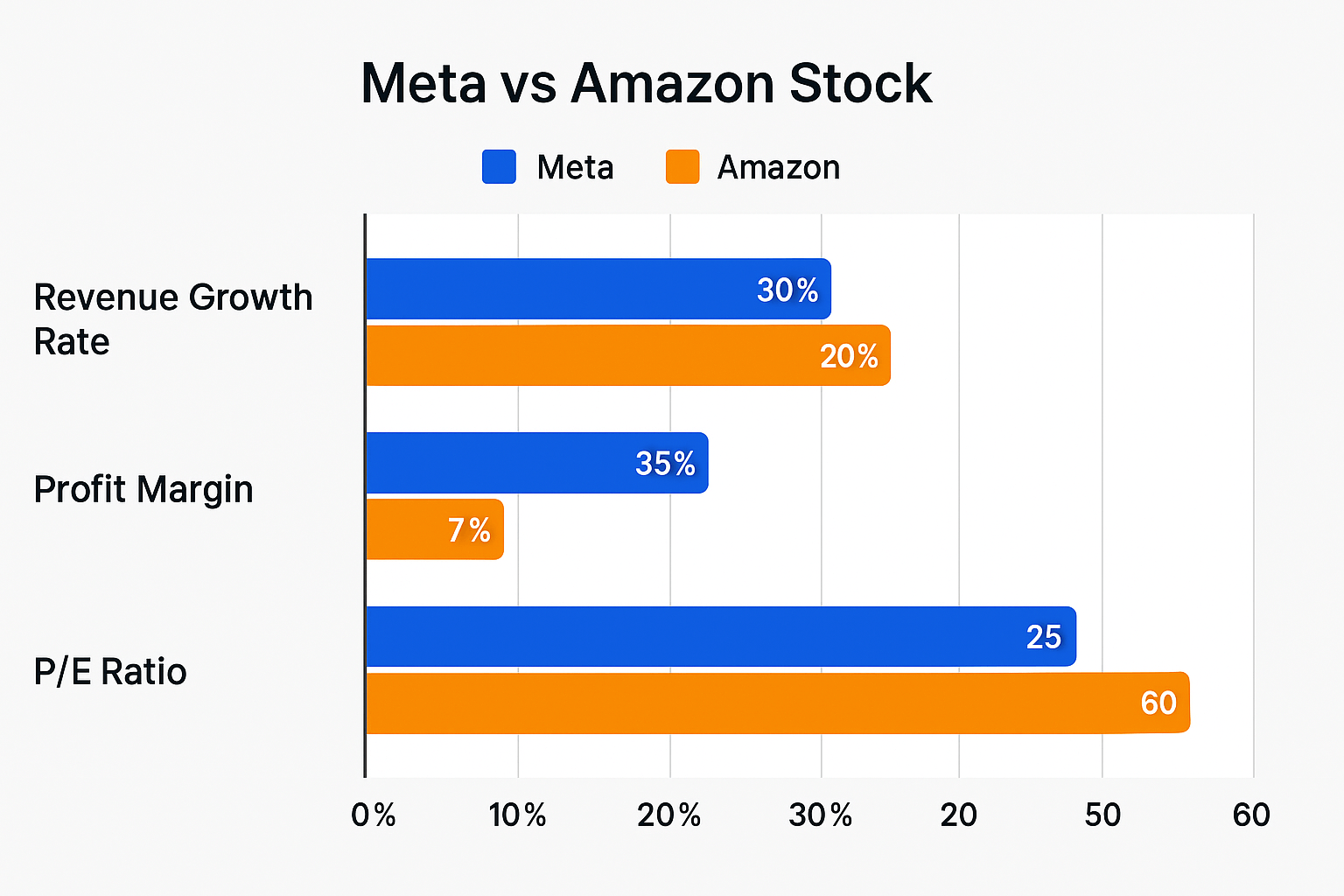 Meta vs Amazon Stock: Financial Performance Indicators