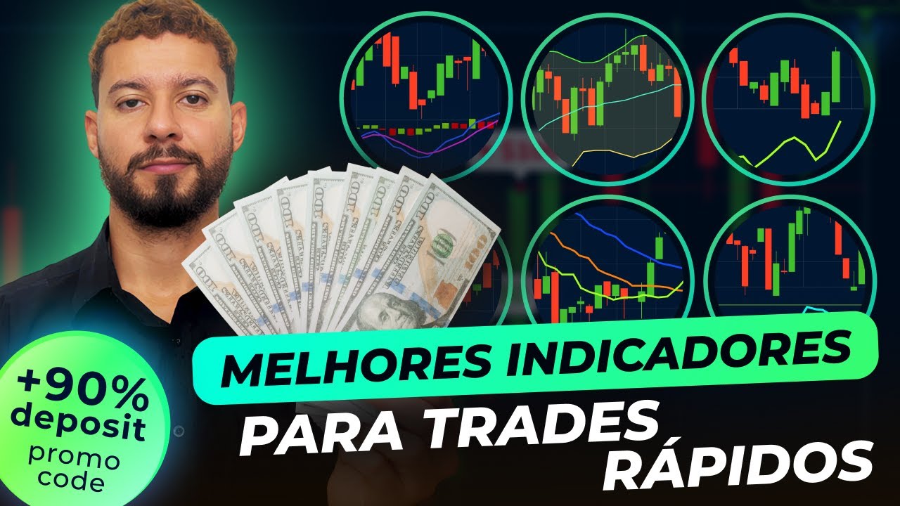 Melhores Indicadores para Trades Rápidos | Sessão de Trading Ao Vivo na Prática