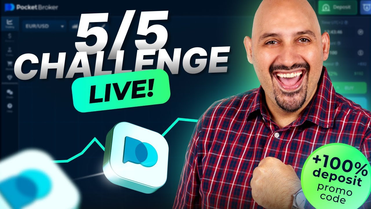 5 Trades, 5 Wins? The Ultimate Pocket Option Test LIVE!