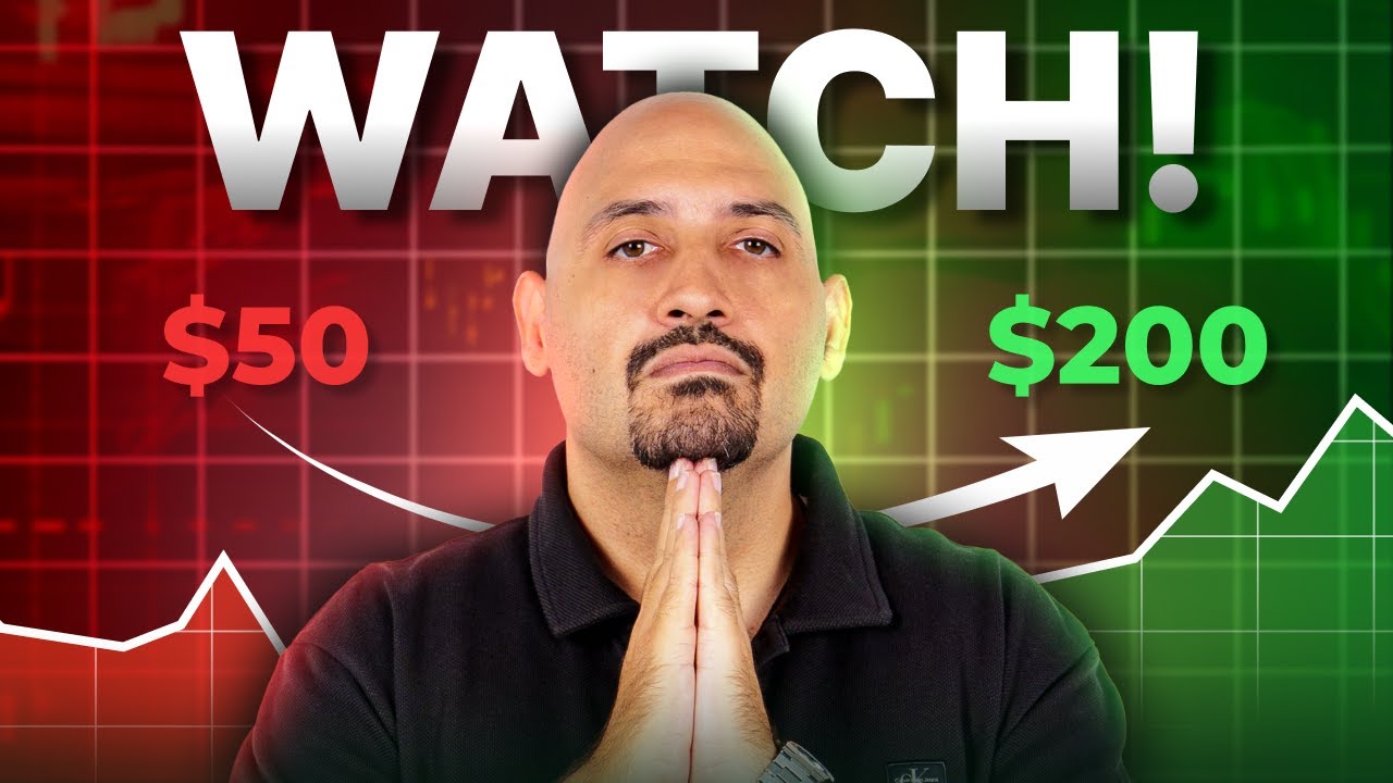 $50 to $200 LIVE Trading Challenge – Can I Make It?