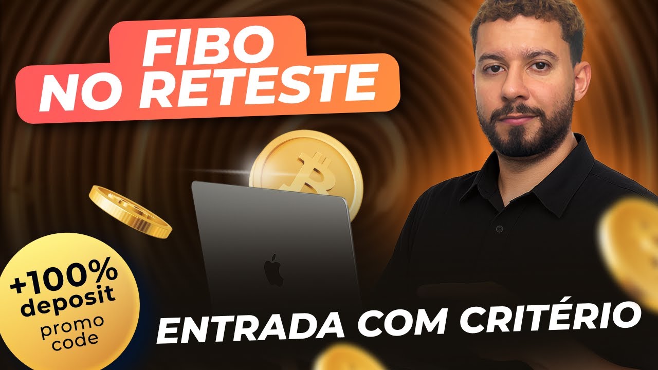 Retrações de Fibonacci (Ao Vivo): Do Puxar ao Reteste — Entradas Seguras