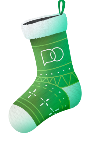 Green sock